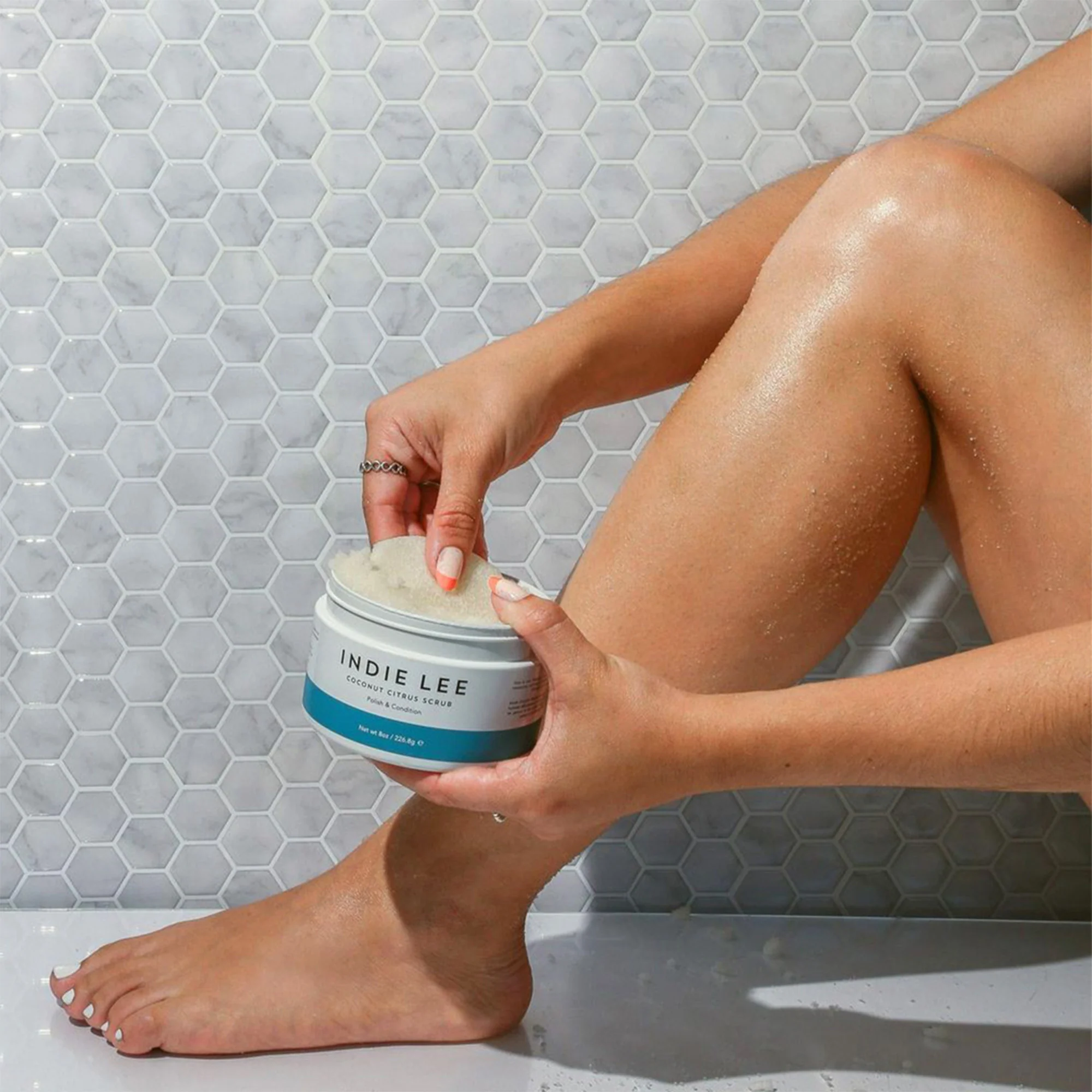 Coconut Citrus Body Scrub - Image 4