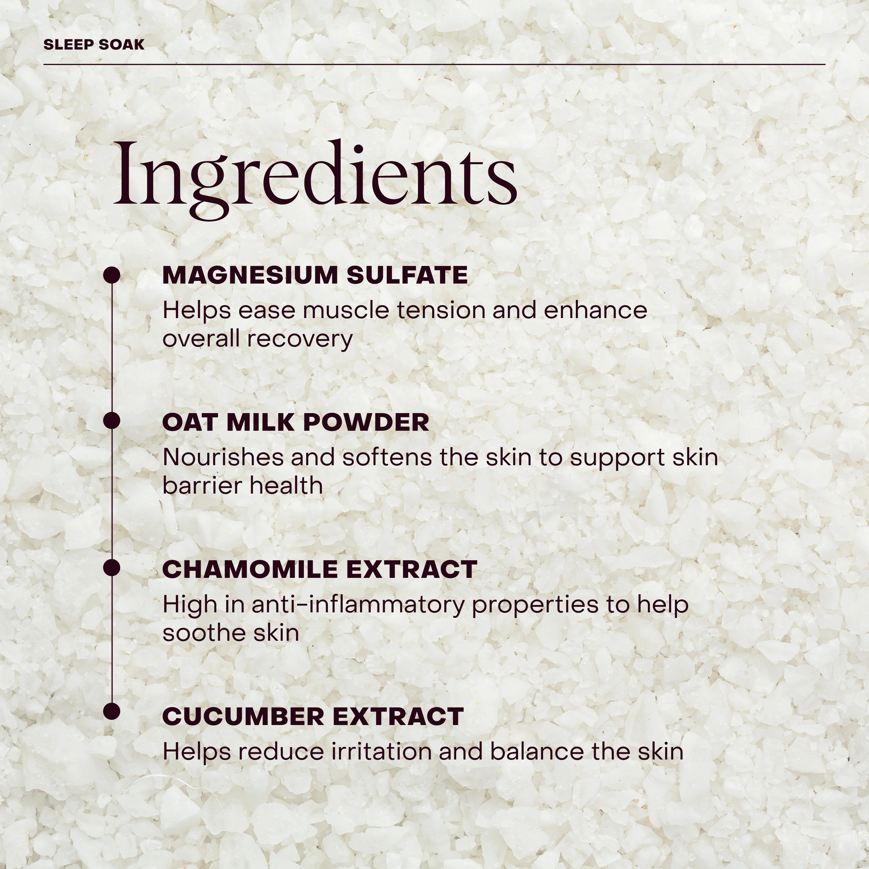 Sleep Soak Magnesium Bath Soak - Image 3